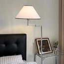 Axyaa Designer LED Floor Lamp Swing Arm Minimalist Upright Lamp for Living Room