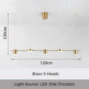 Axyaa Nordic Minimalist LED Dining Table Pendant Light for Hotel Front Desk