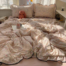 Axyaa Cloud Kapok Knit Cotton Summer Quilt Set