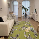 Axyaa Soft Carpet Living Room Rug Large Size Washable Floor Mat