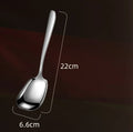Axyaa Stainless Steel Serving Spoon for Hotel, Restaurant, and Home Use