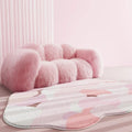 Axyaa Fluffy Nordic Style Plush Rug for Home Decor, Thick Soft Carpet Anti-slip Mat
