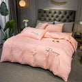 Axyaa Embroidered Duvet Cover Set | Soft & Skin-Friendly Bedding for Queen & King Beds