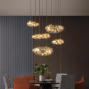 Axyaa Modern LED Pendant Chandelier Light for Living and Dining Room