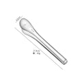 Axyaa Stainless Steel BBQ Tongs Set - Heat Resistant Kitchen Cooking Clips