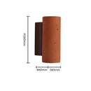 Axyaa Brick Red LED Wall Light 3W for Apartment, Bar, Restaurant, Bedside - Industrial Sconce Fixtures