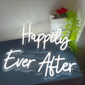 Axyaa Happily Ever After Wedding Party Neon Sign Lights