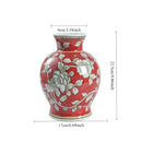 Axyaa Blue & White Porcelain Pomegranate Vase - High-end Ceramic Home Decor