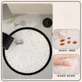 Axyaa Round Fluffy Bedroom Rug Soft Plush Living Room Carpet Modern Minimalist Decoration