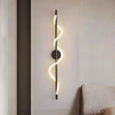 Axyaa Metal Silicone Strip LED Wall Lamp for Stylish Home Decor