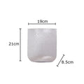 Axyaa Modern Glass Vase Hydroponic Flower Pot for Home Decor
