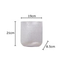Axyaa Modern Glass Vase Hydroponic Flower Pot for Home Decor