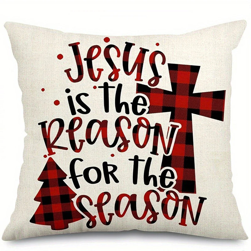 Christmas Decoration Pillowcase Axyaa Merry Christmas New Year Gift Sofa Cushion Cover