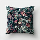 Axyaa Flower Bird Print Decorative Chair Cushion Pillowcase
