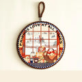 Axyaa Ceramic Fairy Tale Casserole Mat - High-grade Non-slip Dining Placemat