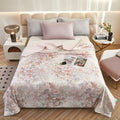 Axyaa Cool Silk Hyaluronic Acid Summer Quilt - Knitted, Printed, Comfortable, Breathable
