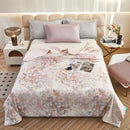 Axyaa Cool Silk Hyaluronic Acid Summer Quilt - Knitted, Printed, Comfortable, Breathable