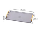 Axyaa Plastic Food Storage Tray Dessert Tea Trays Breakfast Bread Plates