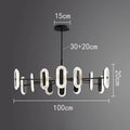 Axyaa Modern Ceilings Chandelier for Dining Room and Living Room Lighting