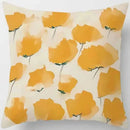Axyaa Floral Landscape Home Decor Print Pillow Cover
