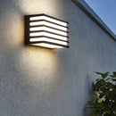 Axyaa Modern Stripe Wall Lamp for Entrance Staircase, Balcony, Garden, and Terrace