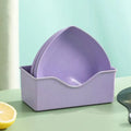 Axyaa Fruit Dish Set: Food Grade, Portable, Multi-function, No Fading Bone Dish