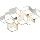 Axyaa Square Chandeliers: Modern Home Indoor Ceiling Lights for Living, Bedroom, Dining Room