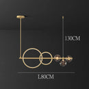 Axyaa LED Pendant Light Chandeliers for Modern Home Decor and Indoor Lighting