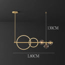 Axyaa Modern LED Pendant Chandeliers for Living and Dining Room Lighting