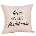 Axyaa Linen Pillow Cover 45X45CM - Decorative Cushion for Home Sofa