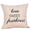 Axyaa Linen Pillow Cover 45X45CM - Decorative Cushion for Home Sofa