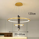 Axyaa LED Pendant Chandeliers for Modern Home Decor & Indoor Lighting