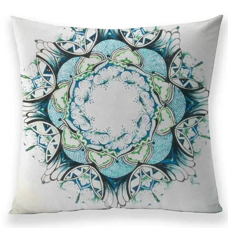 Axyaa Bohemian Mandala Pillow Case - 45*45 cm - Linen Pillowcases