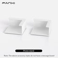 Axyaa Desktop Magnetic Board with Stand and Clamp - Metal Display for Magnets