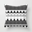 Axyaa Geometric Portrait Pillowcase - Stylish Home & Office Cushion Cover