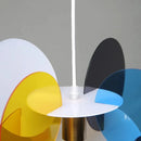 Axyaa Colourful Block Acrylic Chandelier for Living Room and Bedroom