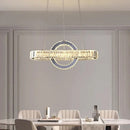 Axyaa Modern Glass Pendant Chandeliers for Living and Dining Rooms
