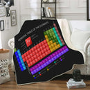 Axyaa Double Layer Thickened Velvet Sofa Throw Blanket