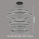 Axyaa Modern Stair Chandelier Ceiling Pendant Lights - LED Indoor Living Room Lighting