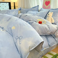 Axyaa Cotton Quilt Cover Single 150x200x230 Small Fresh Print