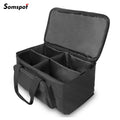Axyaa Par Light Bag: Waterproof Storage for (4) DJ Party Lights Stage Lighting