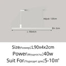 Axyaa French Wind Black LED Pendant Light for Bedroom, Living Room, and Restaurant