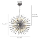 Axyaa Modern Dandelion Pendant Light Chandelier for Living Room & Dining Room