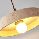 Axyaa Creative Stone LED Chandelier Retro Hanging Lamp for Kitchen Bedroom Lighting