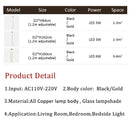 Axyaa Copper LED Pendant Chandelier: Minimalist Indoor Decor Lighting for Living Room