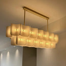 Axyaa Acrylic LED Pendant Chandelier for Home Decor Lighting