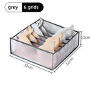 Axyaa Wardrobe Organizer Box Set for Clothes, Bras, Underwear, Socks - Breathable Mesh Bags