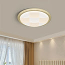 Axyaa Cream Style LED Ceiling Lamps for Modern Living Room Lighting