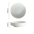 Axyaa Ceramic Specialty Plate Set for Dining and Molecular Cuisine