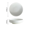 Axyaa Ceramic Specialty Plate Set for Dining and Molecular Cuisine